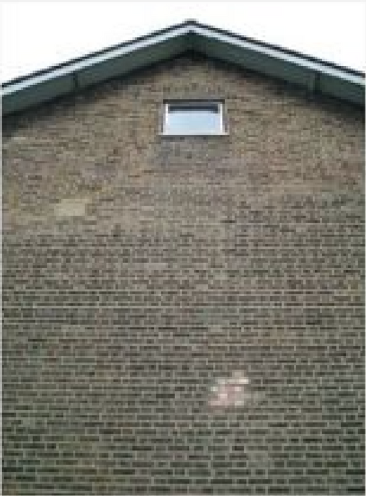 EVEN BUILDINGS HAVE SCARS (LONDON)