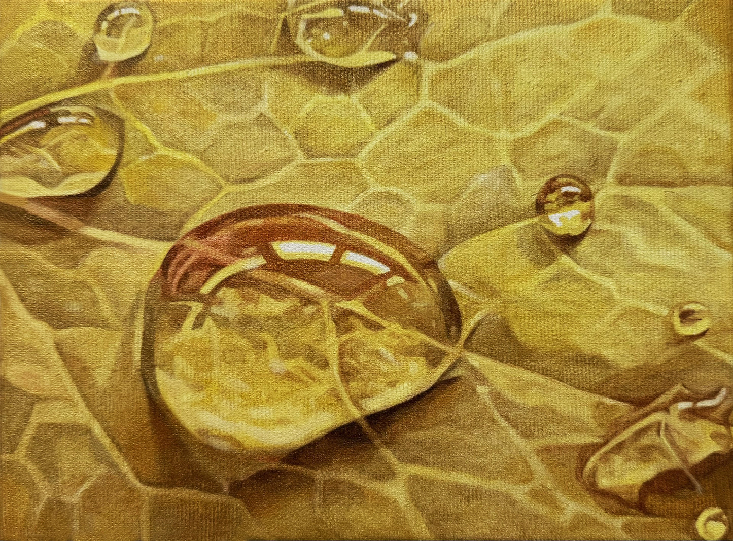 Tropfen Gold