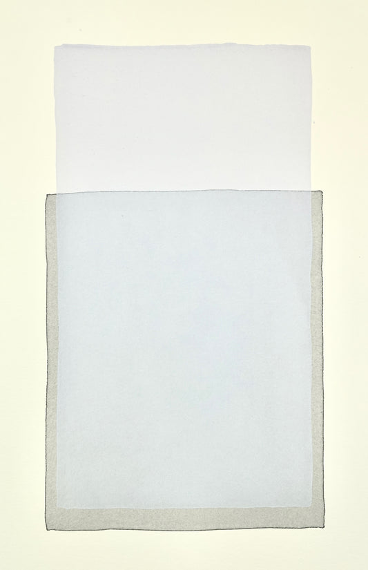 White-gray on neutral gray